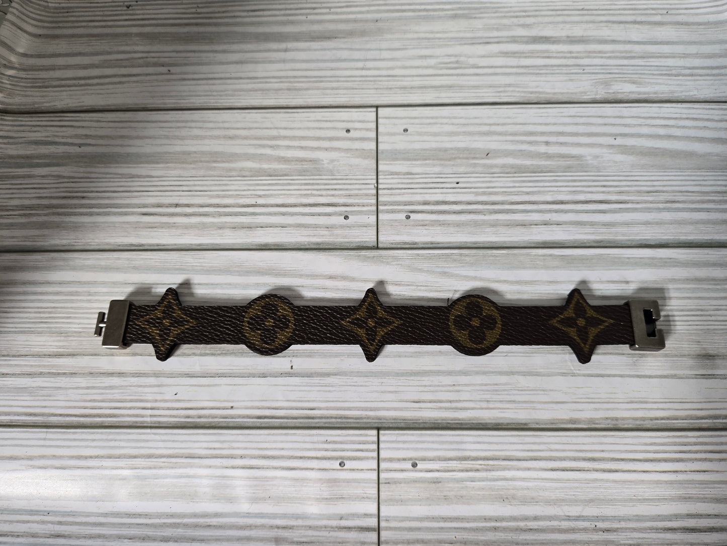 Upcycled bracelet cut to fit