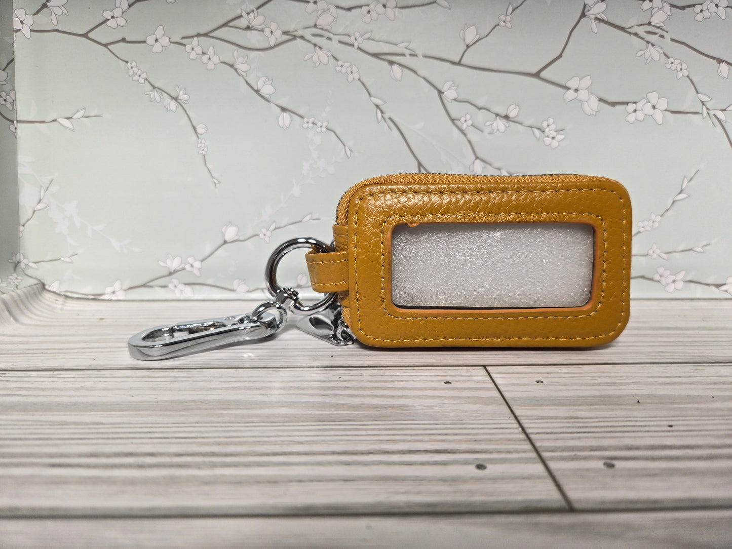 Double keyfob holder upcycled