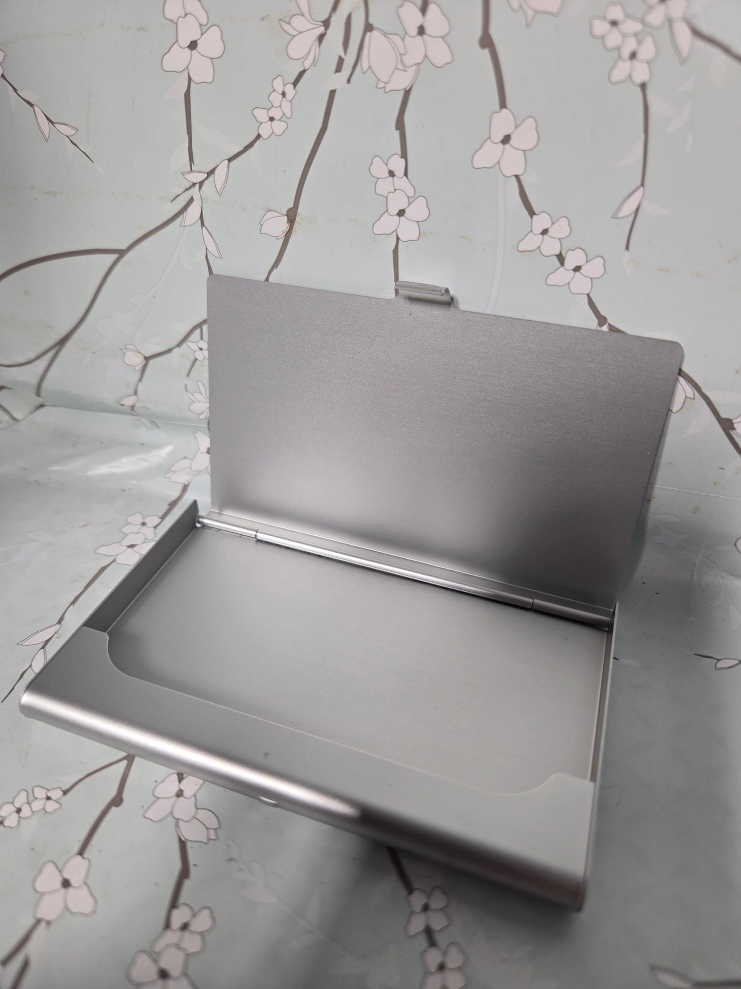 Thin lightweight upcycled card holder