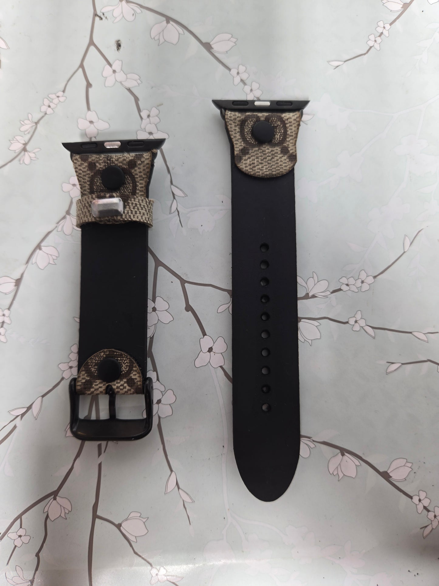 Upcycled apple watch band