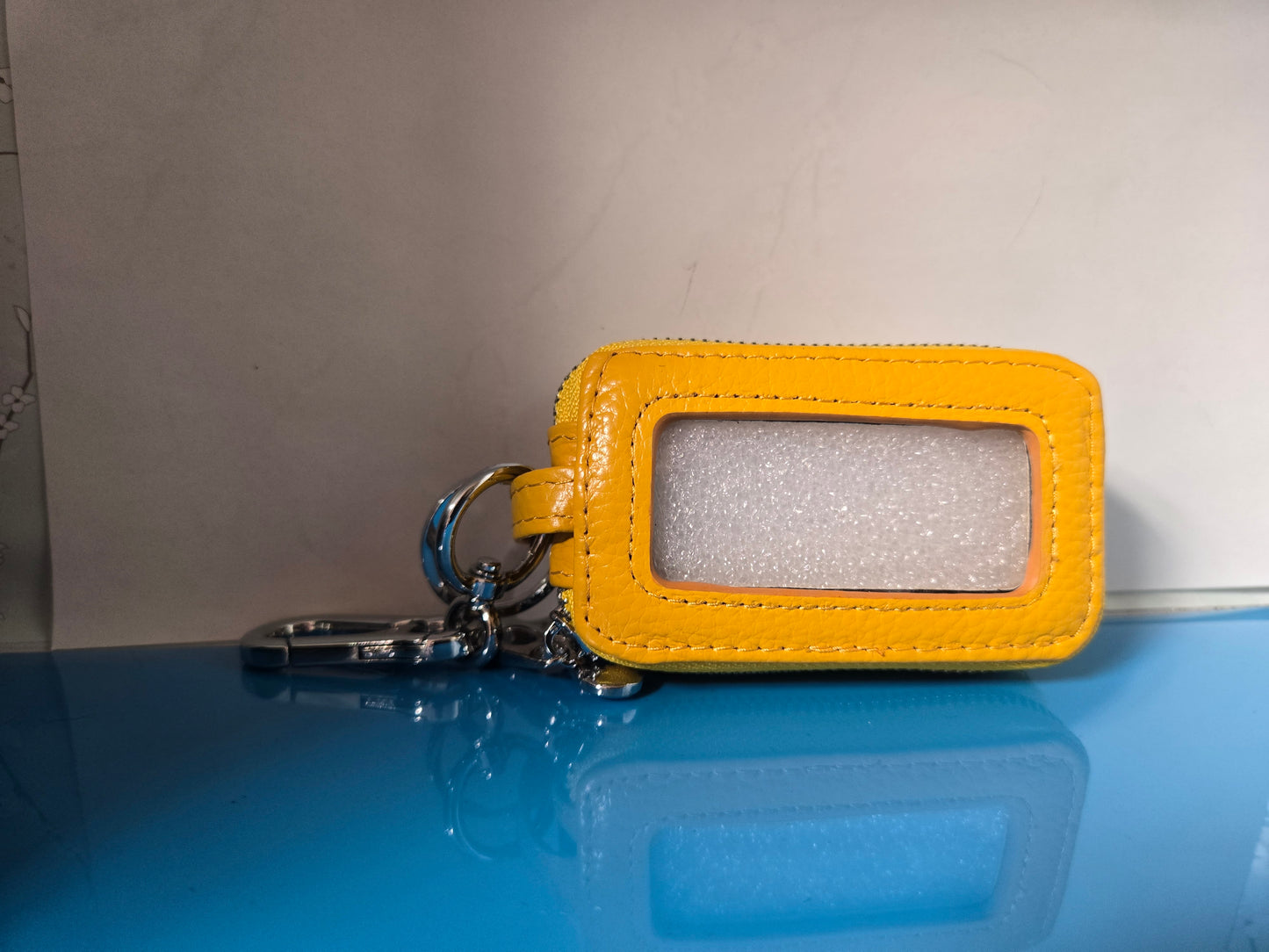 Double keyfob holder upcycled