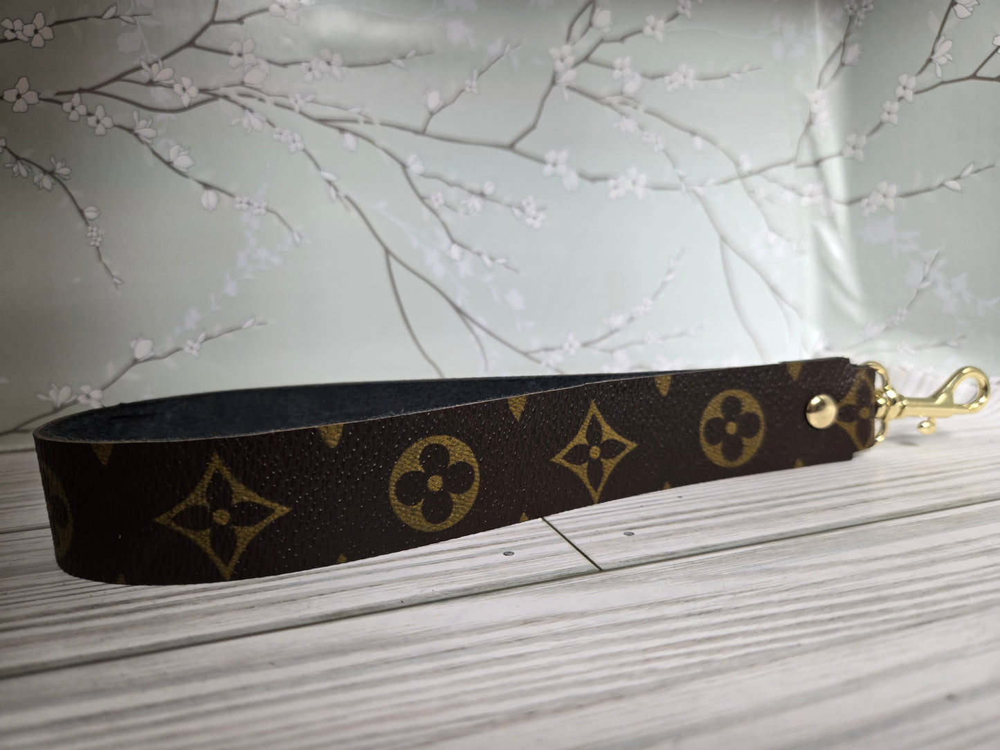 Upcycled wristlet