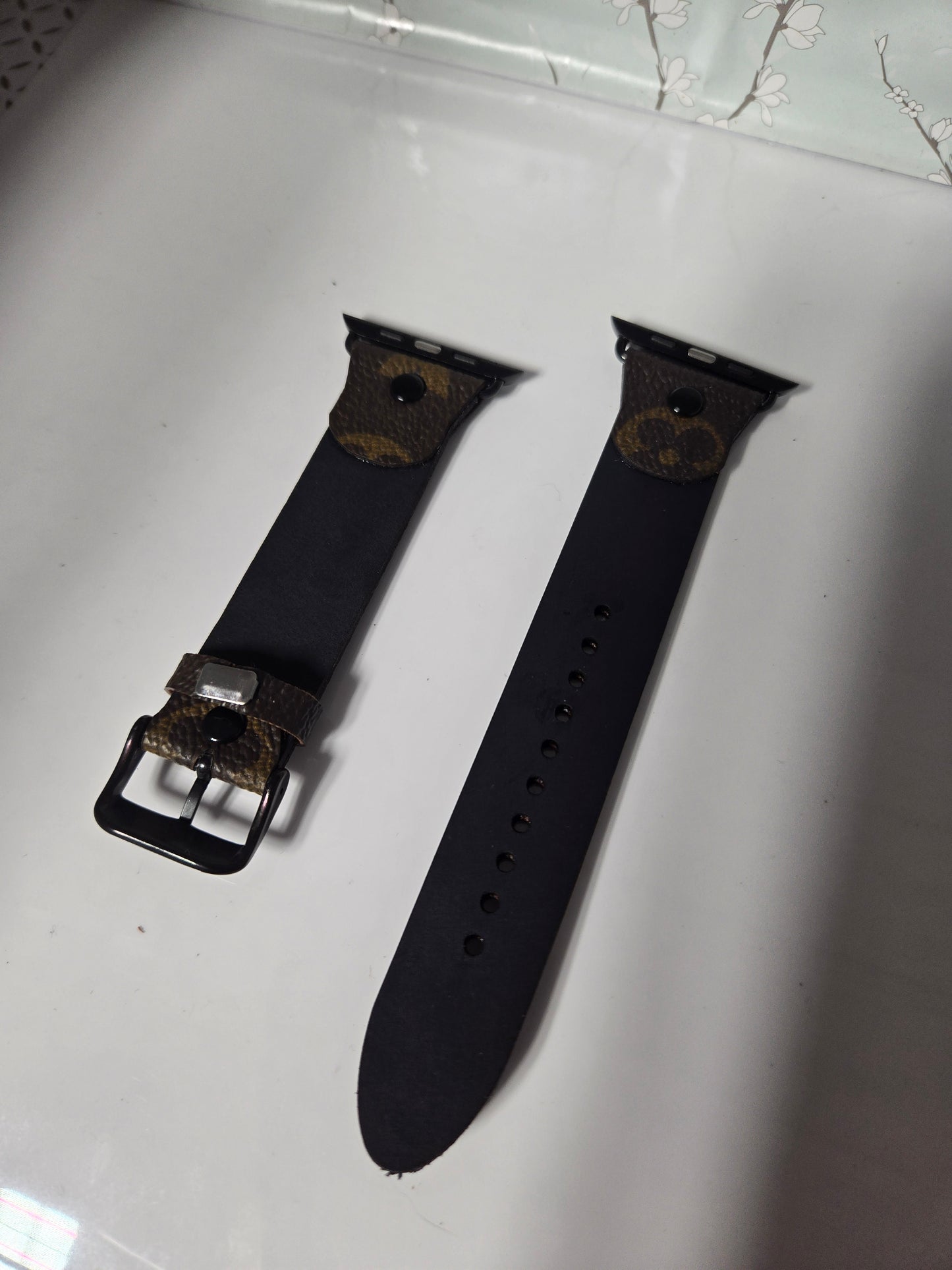 Upcycled apple watch band