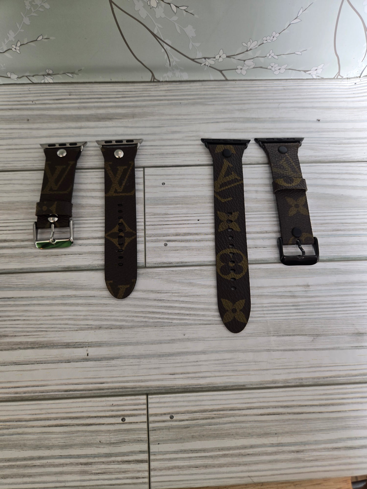 Upcycled custom made watch bands