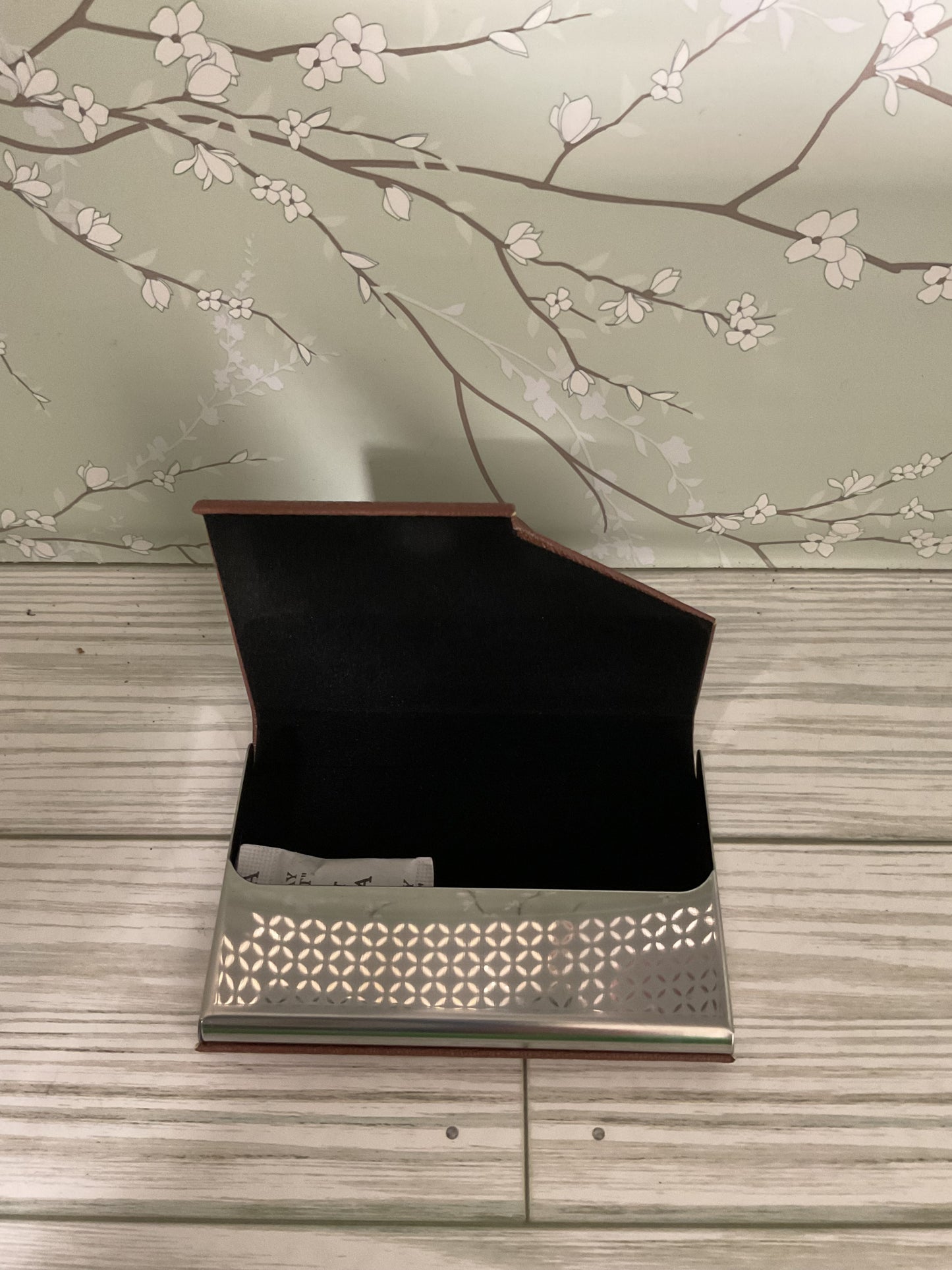 Upcycled card holder