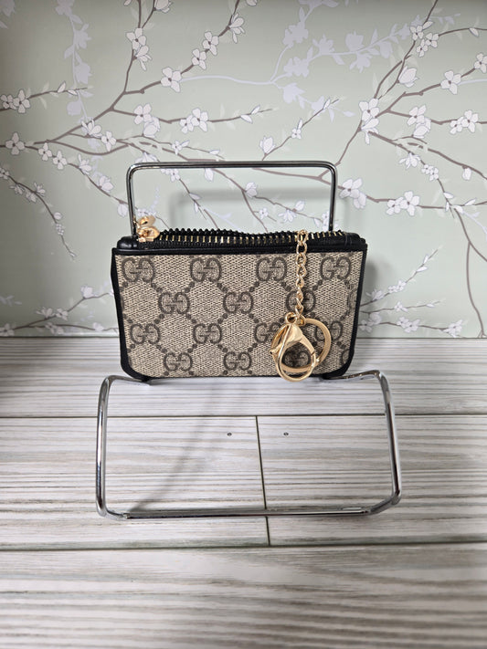Upcycled coin pouch/key pouch