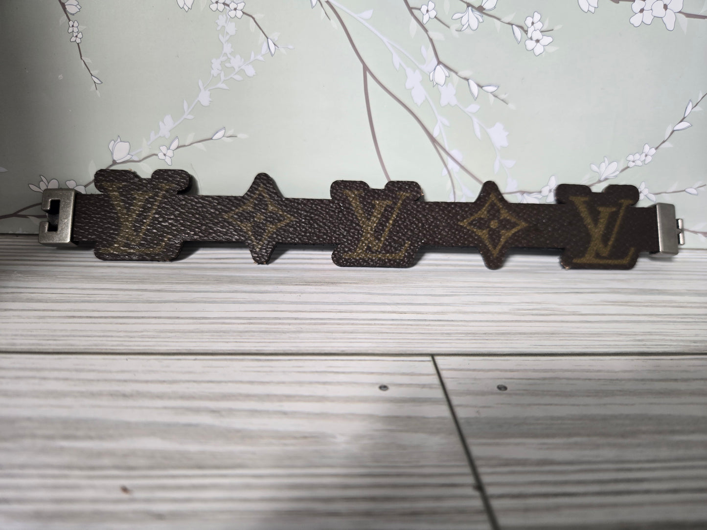 Upcycled bracelet cut to fit