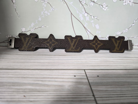 Upcycled bracelet cut to fit