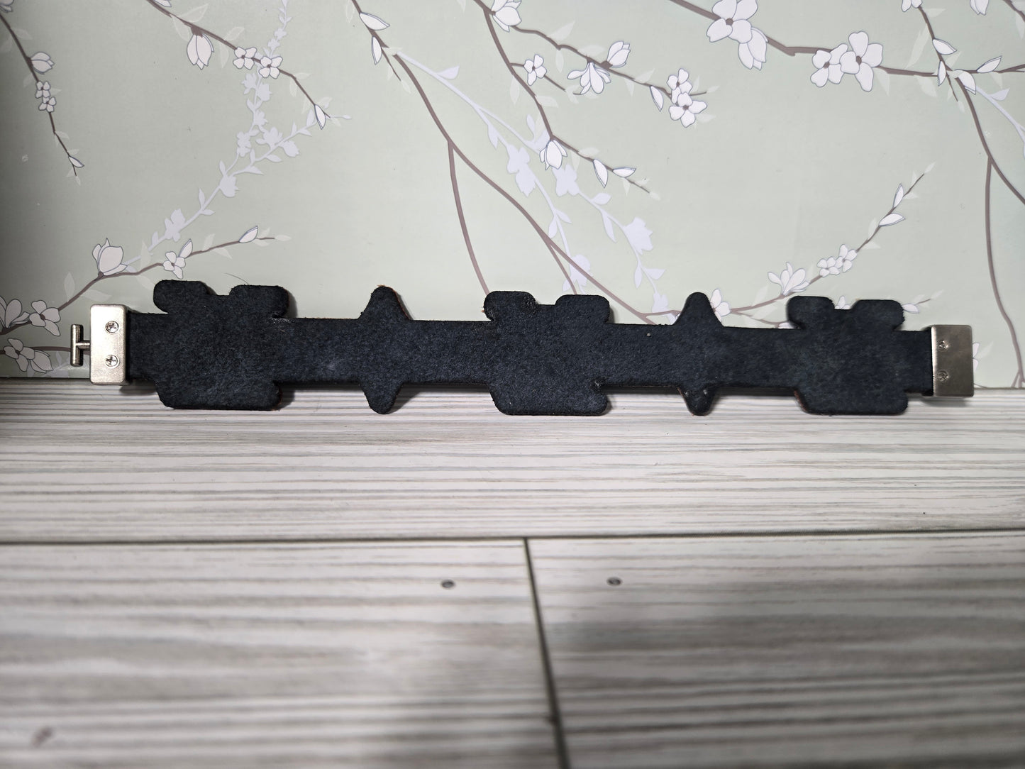 Upcycled bracelet cut to fit