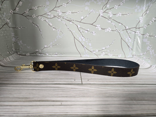 Upcycled wristlet