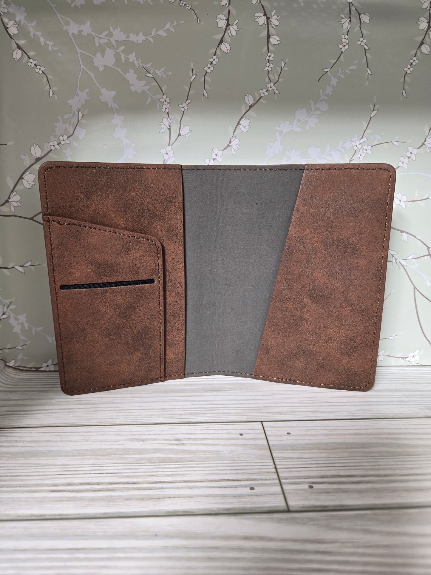 Upcycled passport holder