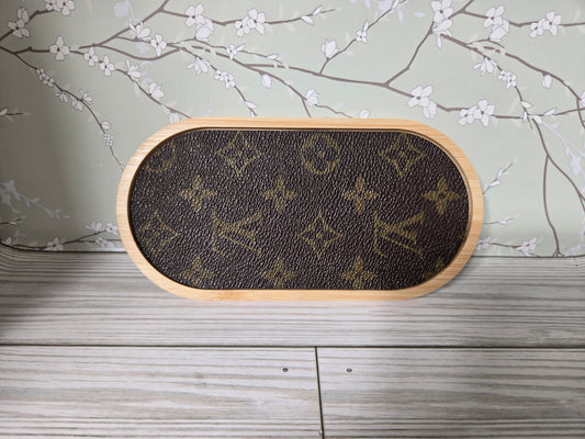 Upcycled wooden jewelery tray