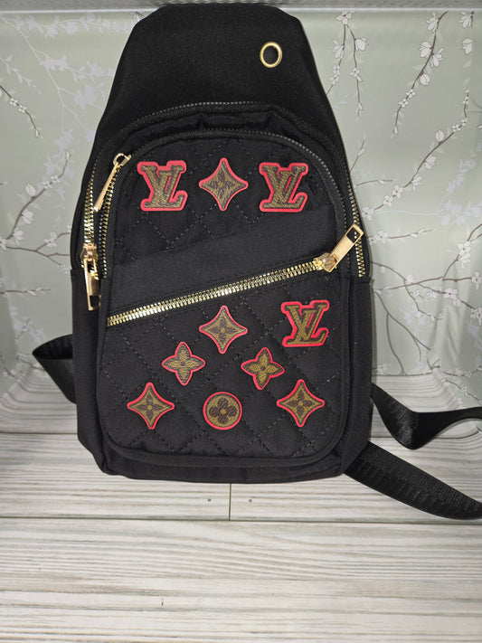 Upcycled sling bag