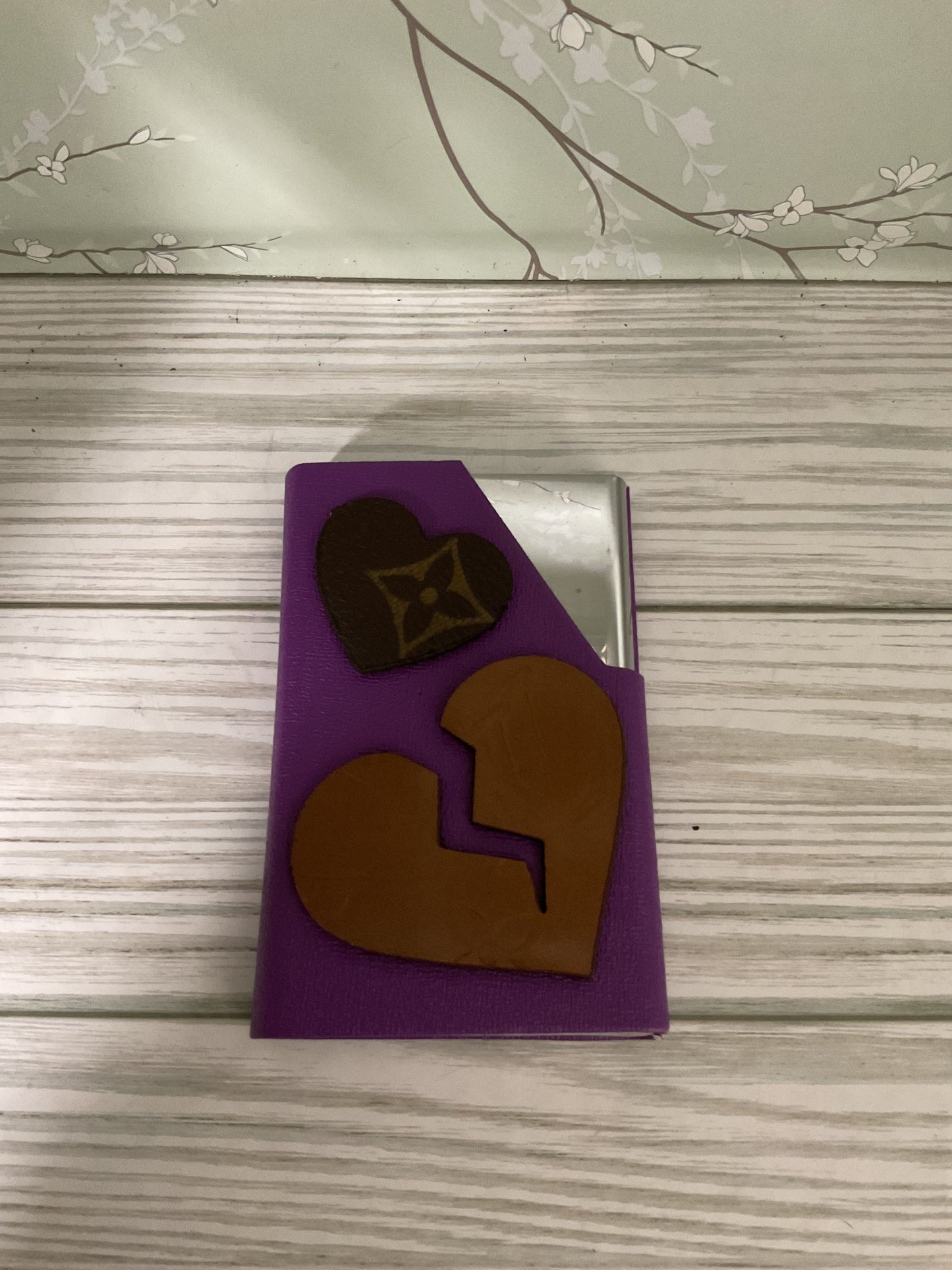 Upcycled card holder