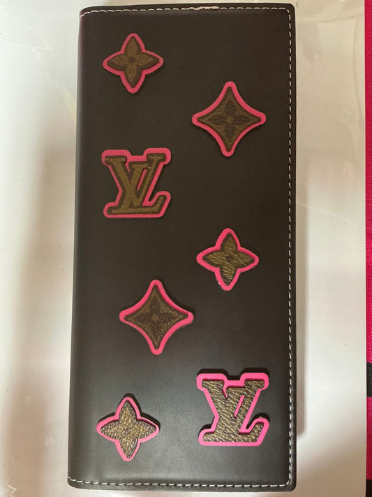 Upcycled patchwork notebook refillable