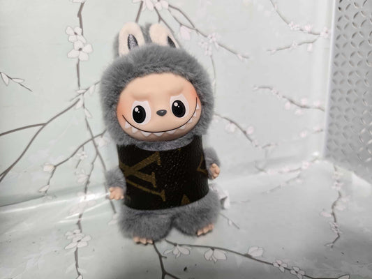 Upcycled mini labubu shirt (v4 size labubu) SHIRT ONLY
