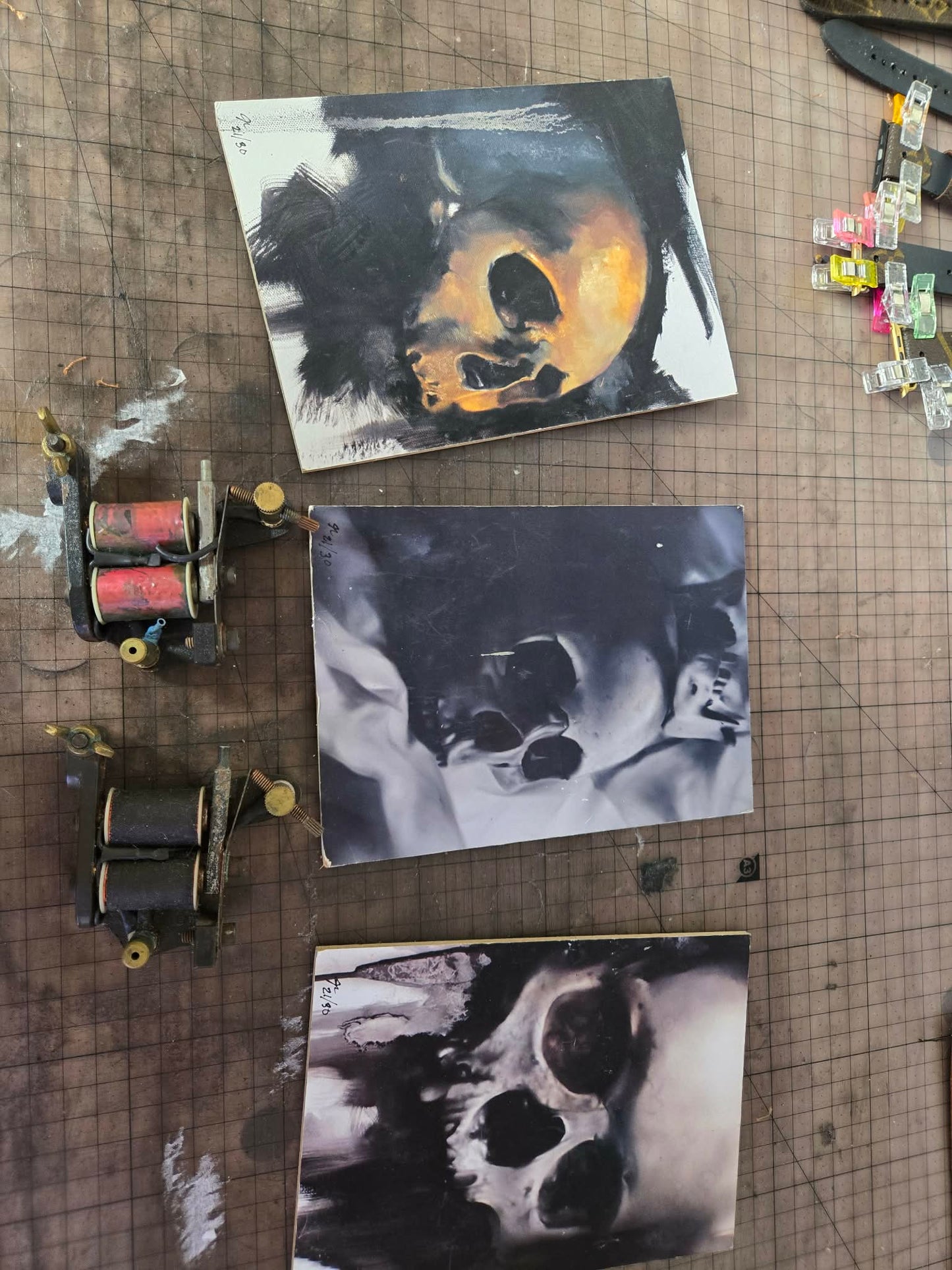 Tattoo machines & art bundle