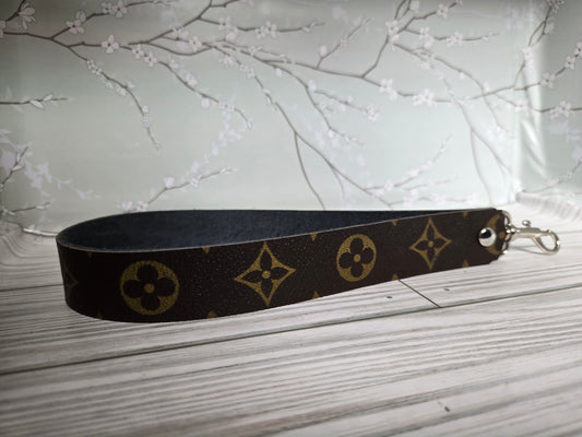 Upcycled wristlet