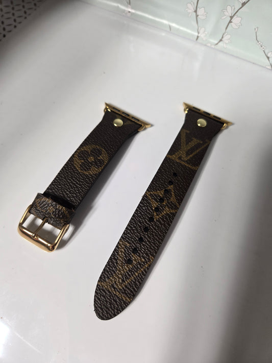 Upcycled apple watch band