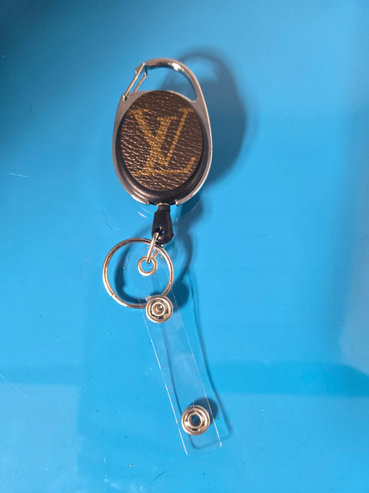 Upcycled badge holder