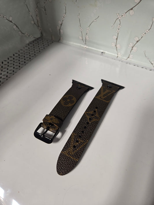 Upcycled apple watch band