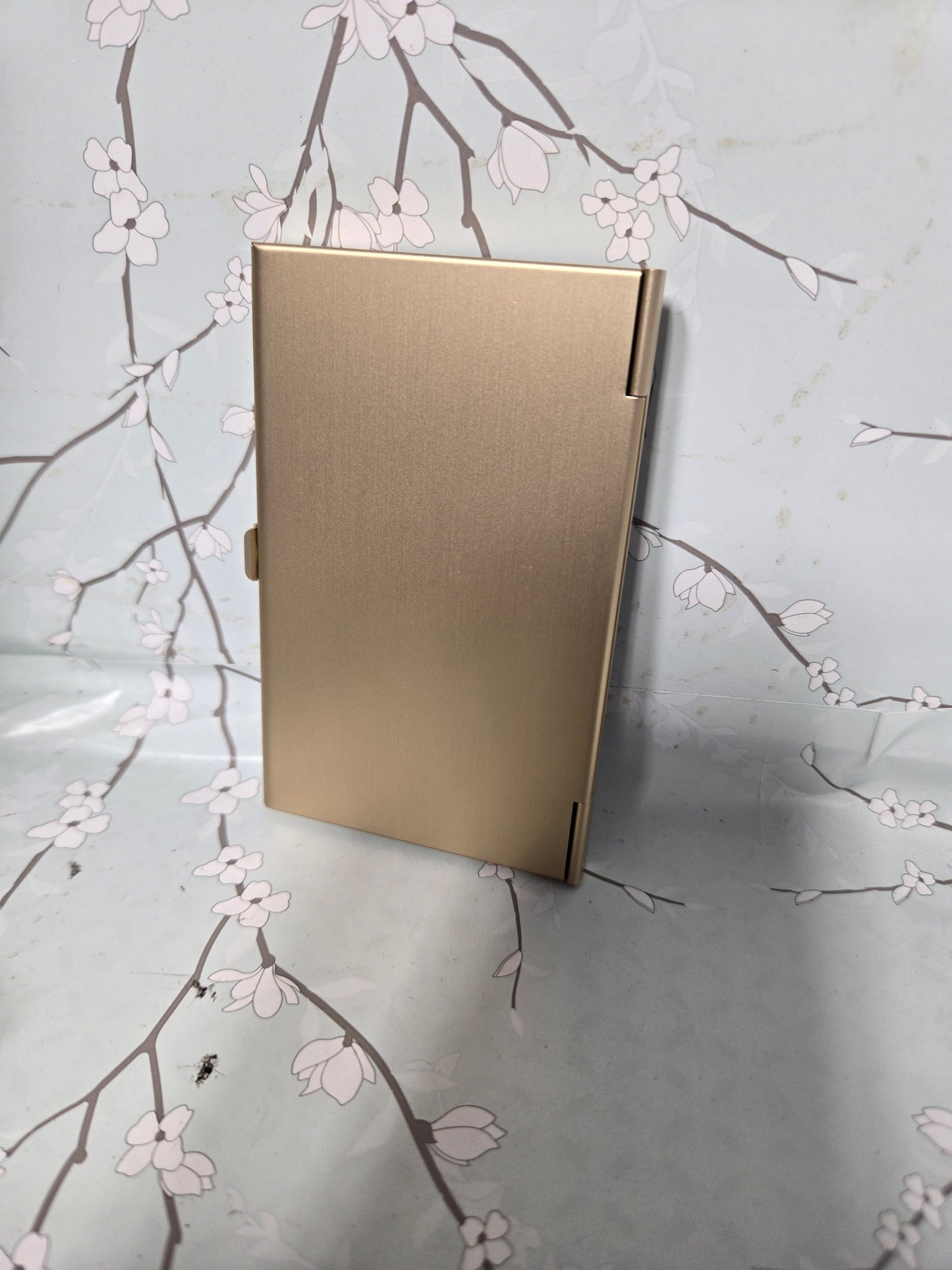 Thin lightweight upcycled card holder