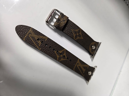 Upcycled watchband for apple