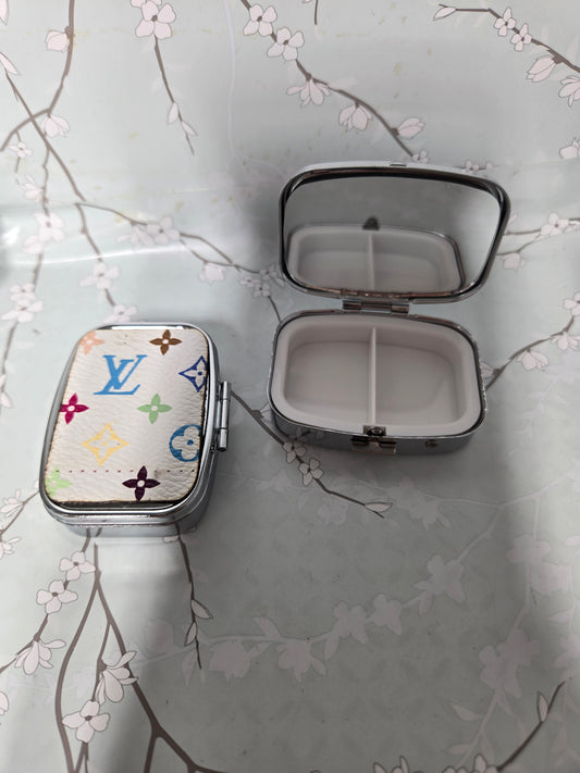 Upcycled small pill case