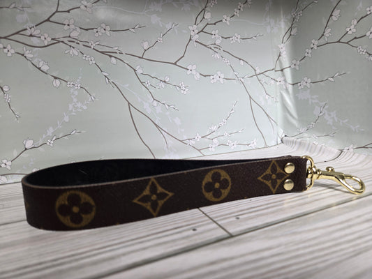 Upcycled wristlet