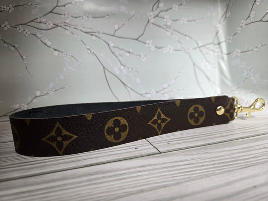 Upcycled wristlet
