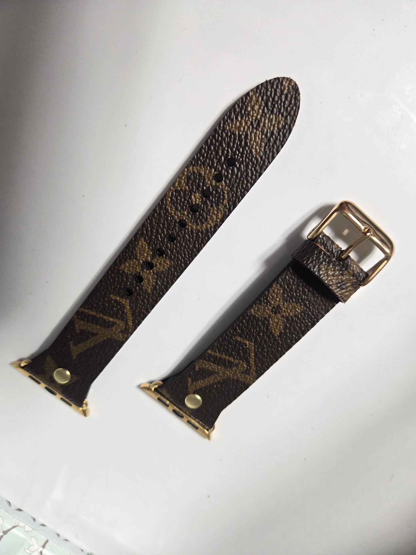 Upcycled apple watch band