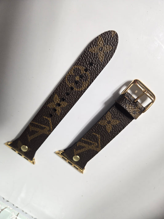 Upcycled apple watch band