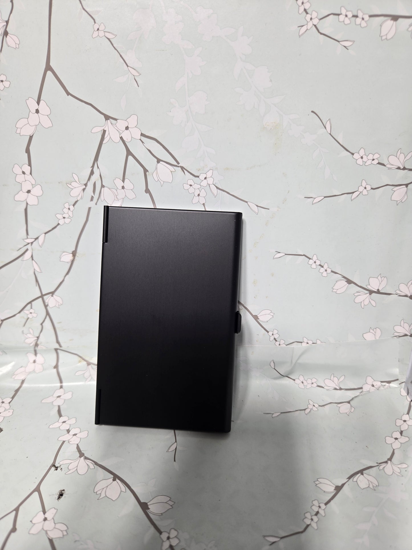 Thin lightweight upcycled card holder