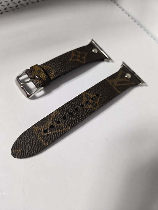 Upcycled watchband for apple