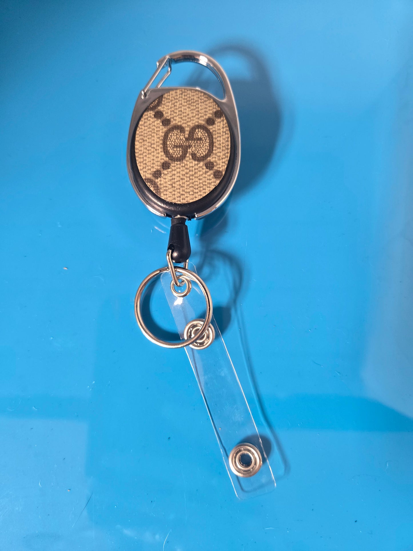 Upcycled badge holder