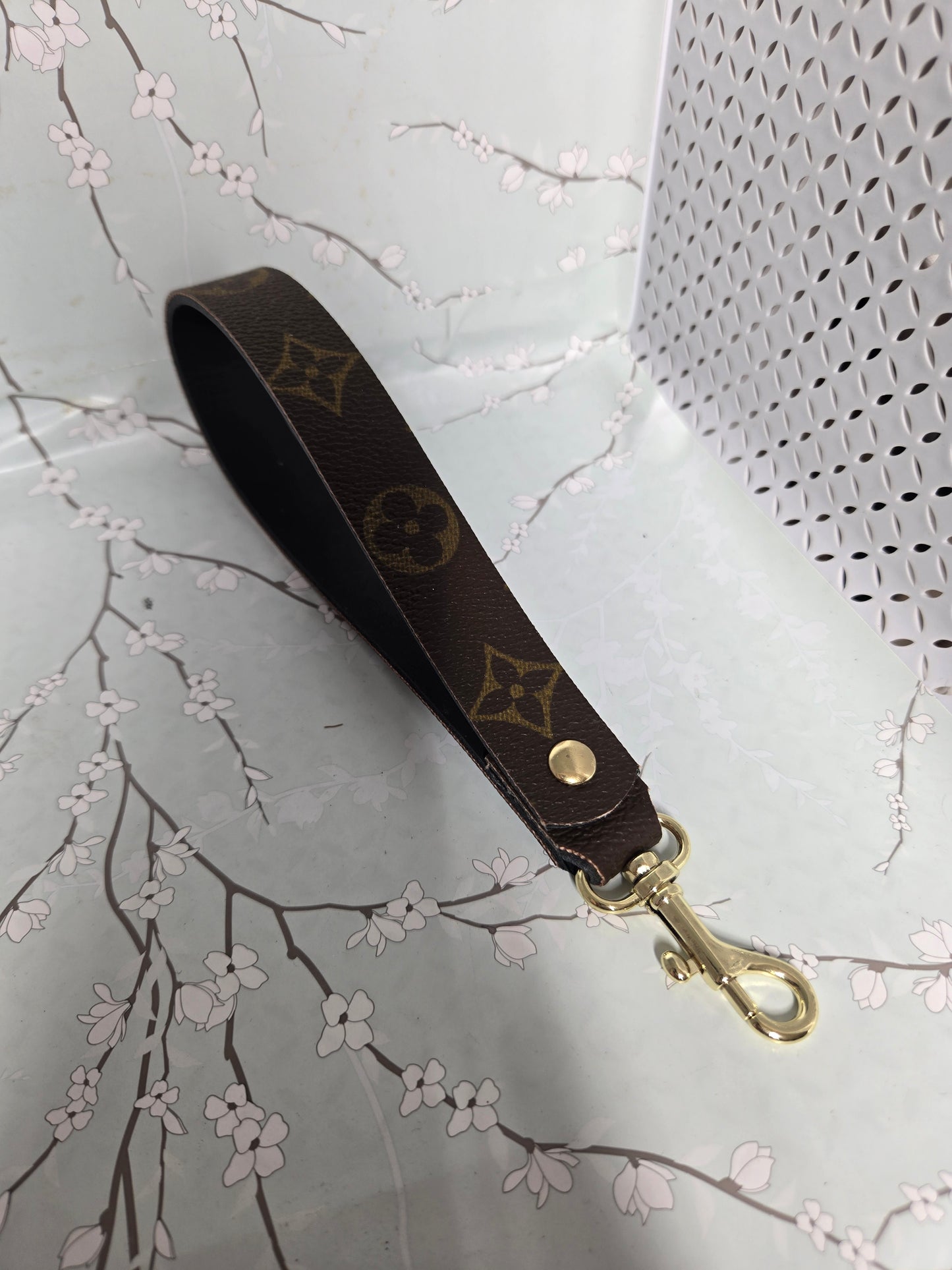 Upcycled wristlet