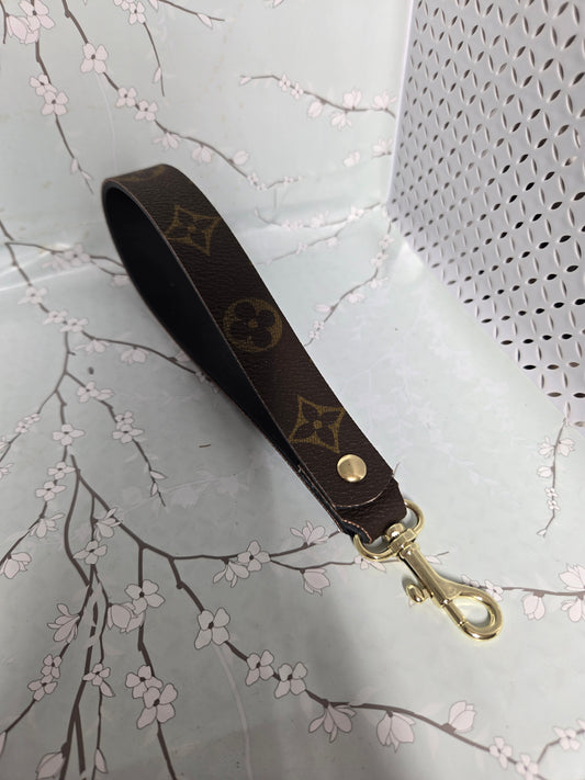 Upcycled wristlet