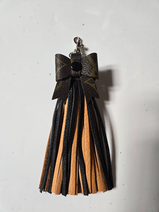 Upcycled handmade tassle