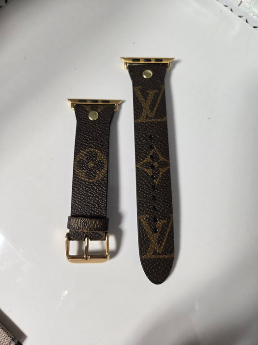 Upcycled apple watch band