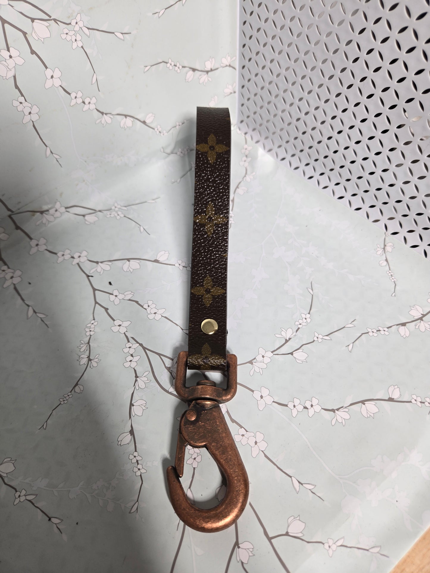 Upcycled wristlet