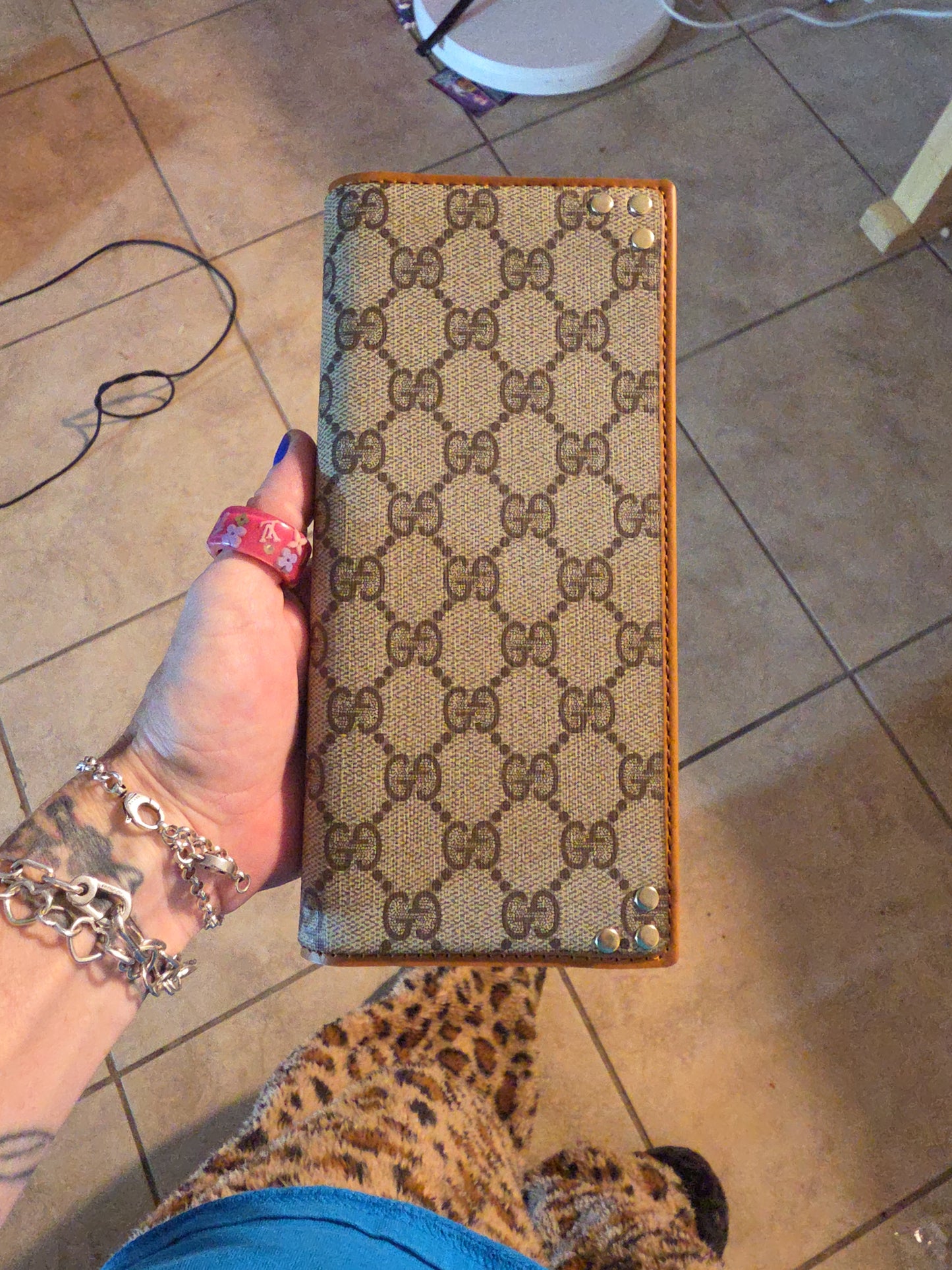 Upcycled notebook and phone case