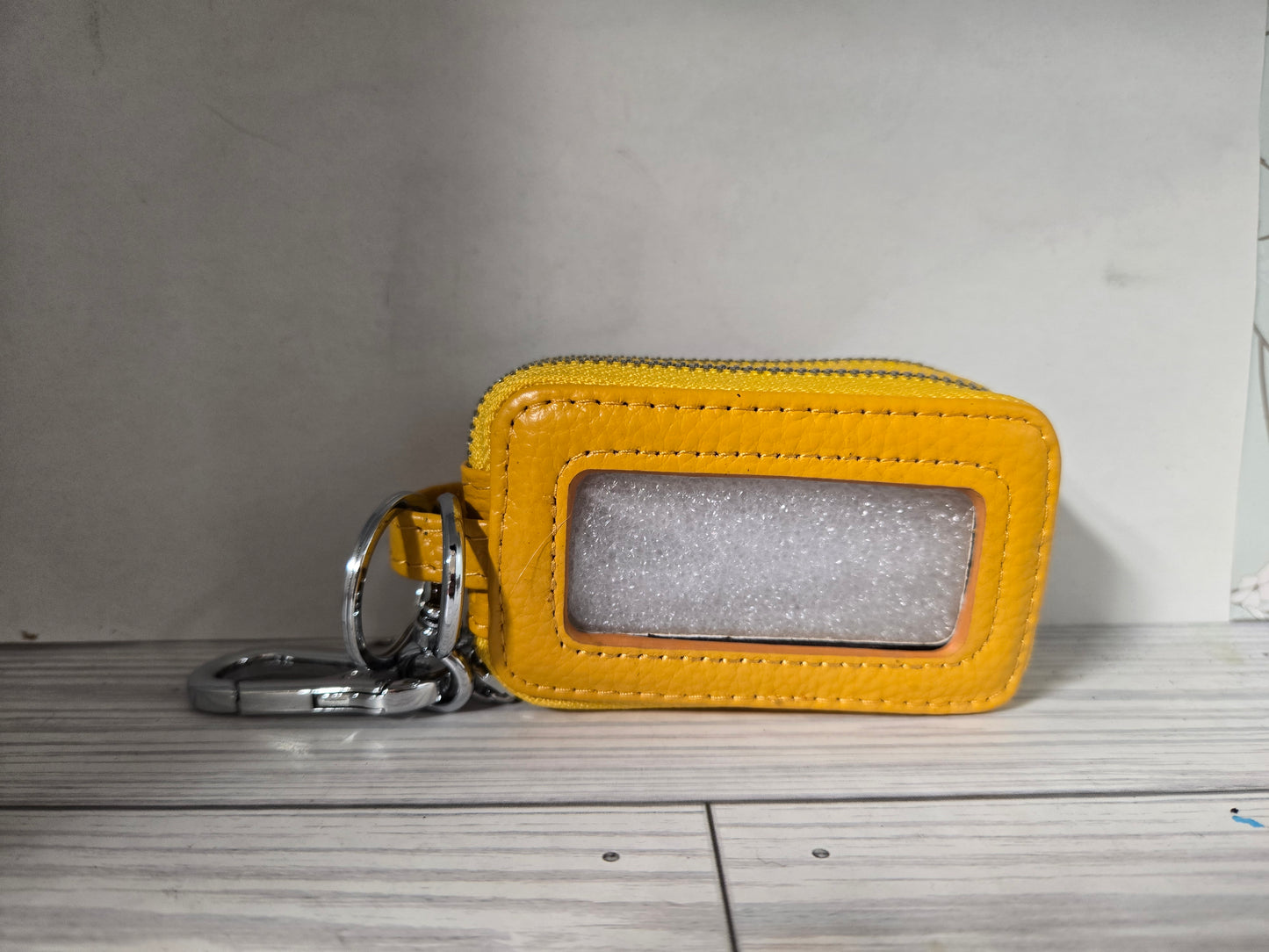 Double Upcycled keyfob holder