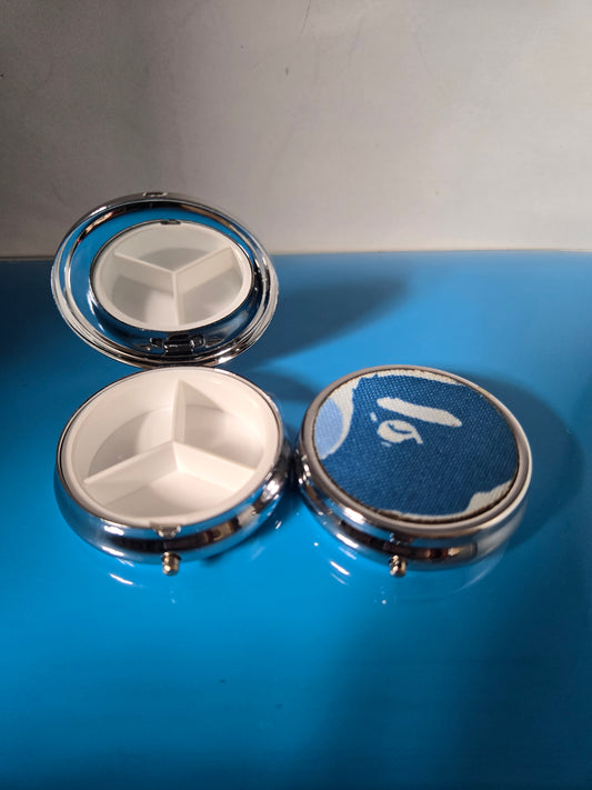 Small upcycled multi use pill case.