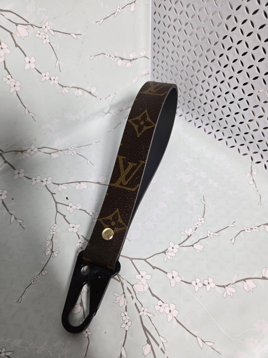 Upcycled wristlet