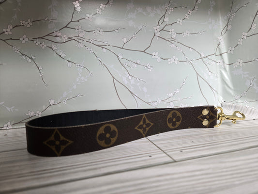 Upcycled wristlet