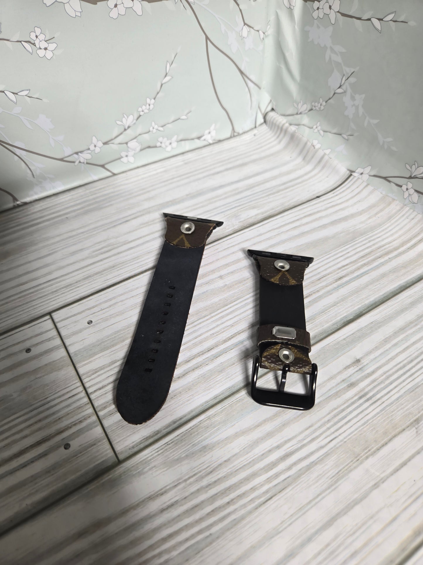 Upcycled handmade watch band