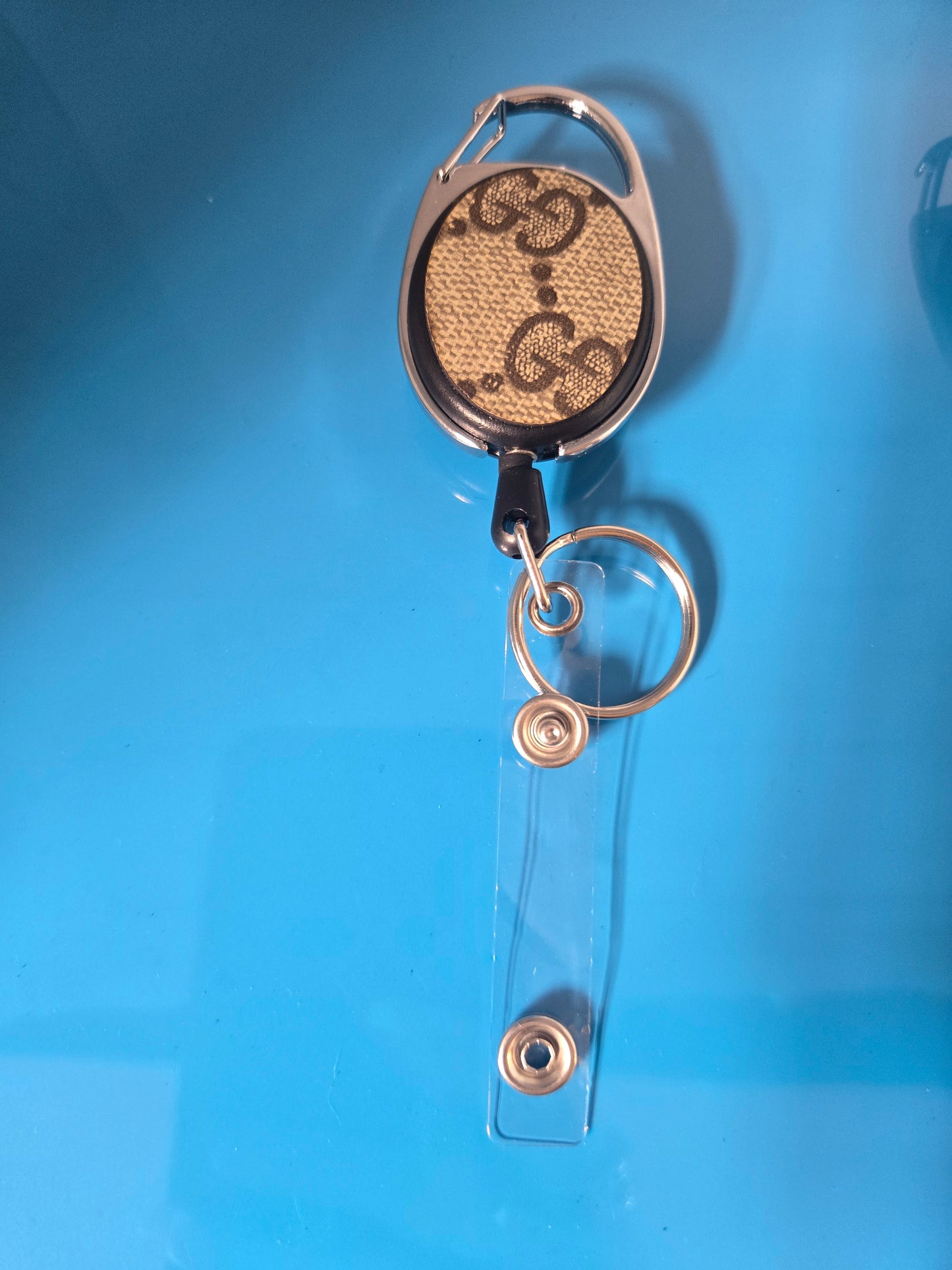 Upcycled badge holder