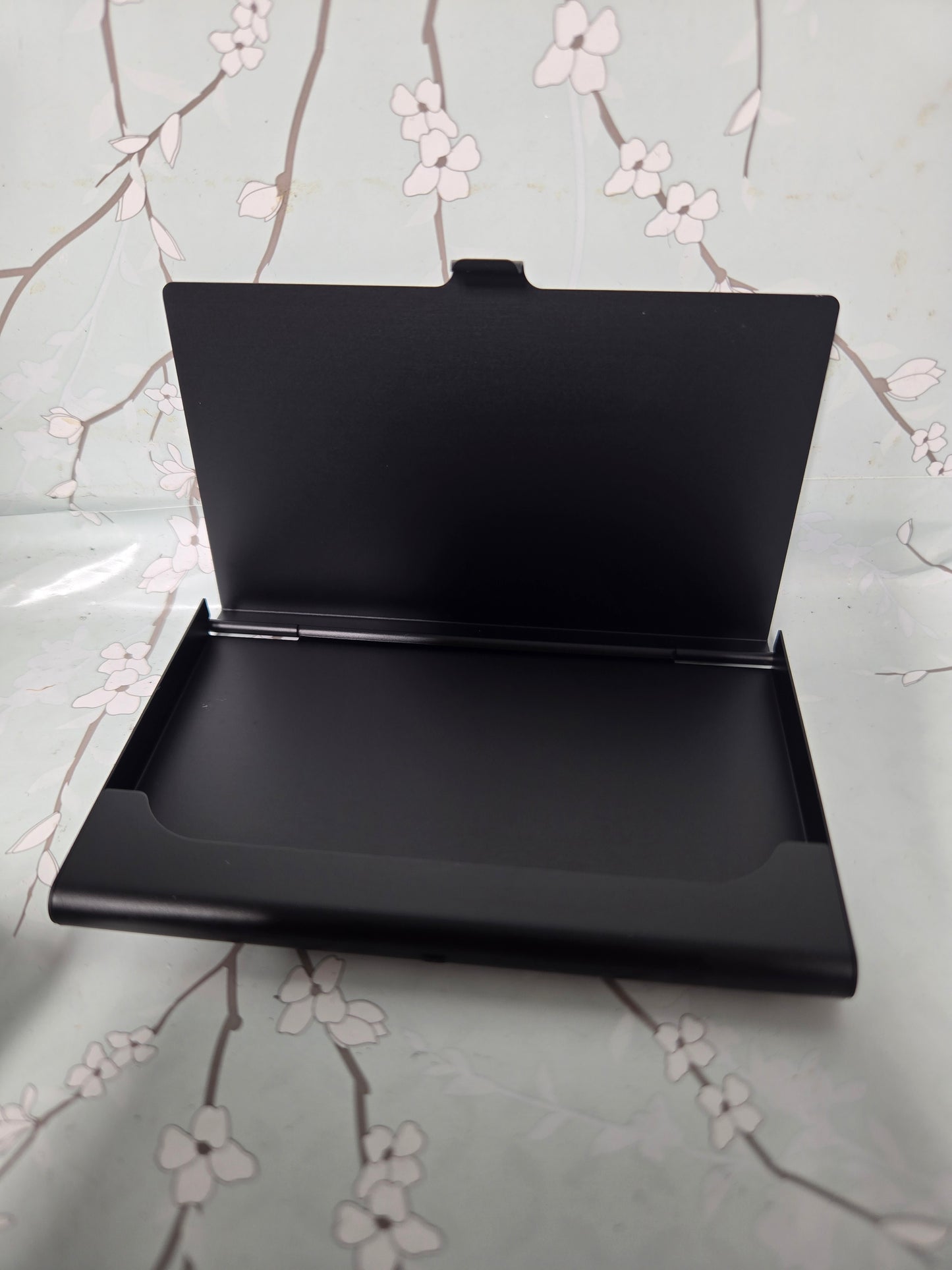 Thin lightweight upcycled card holder