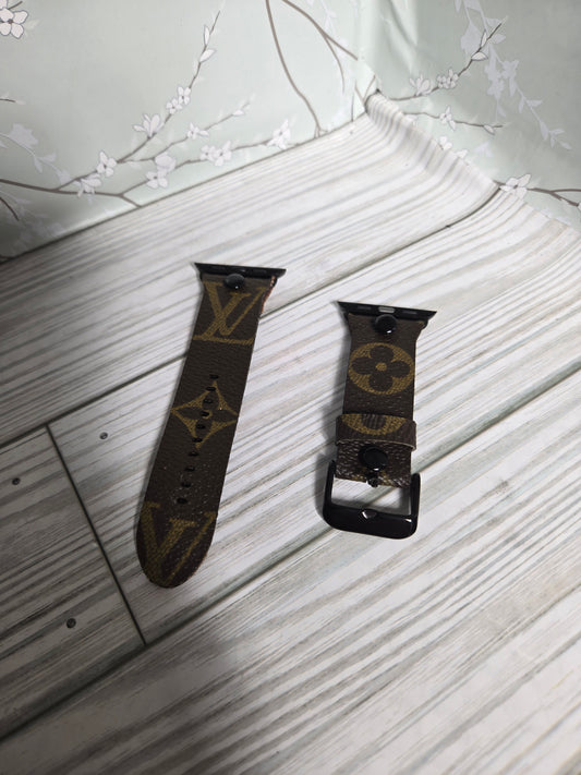 Upcycled handmade watch band