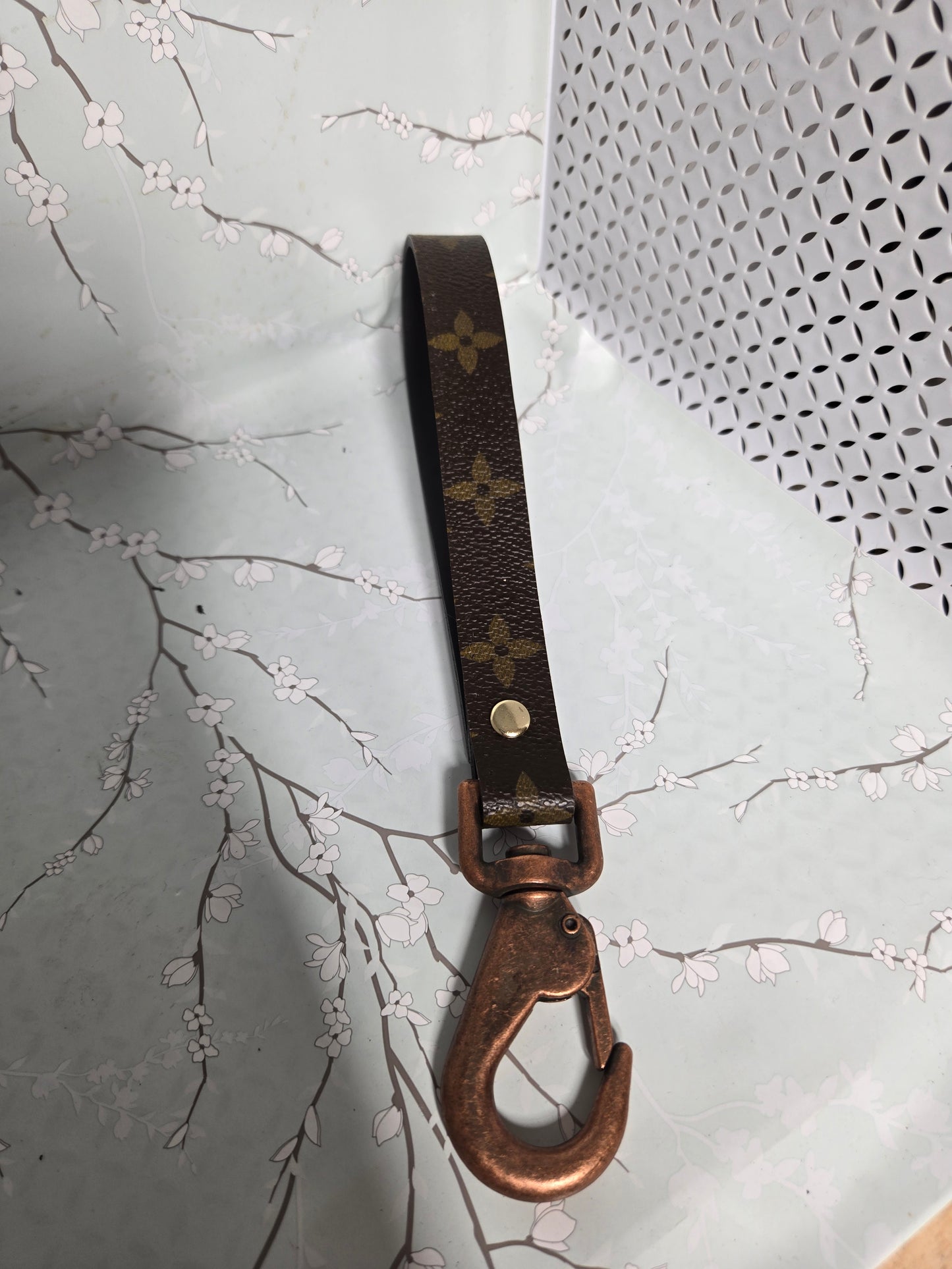 Upcycled wristlet
